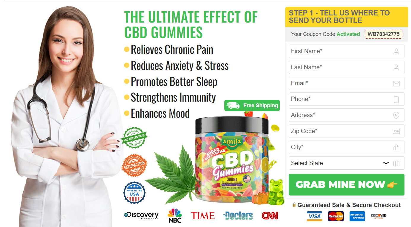 Smilz CBD Broad Spectrum Gummies