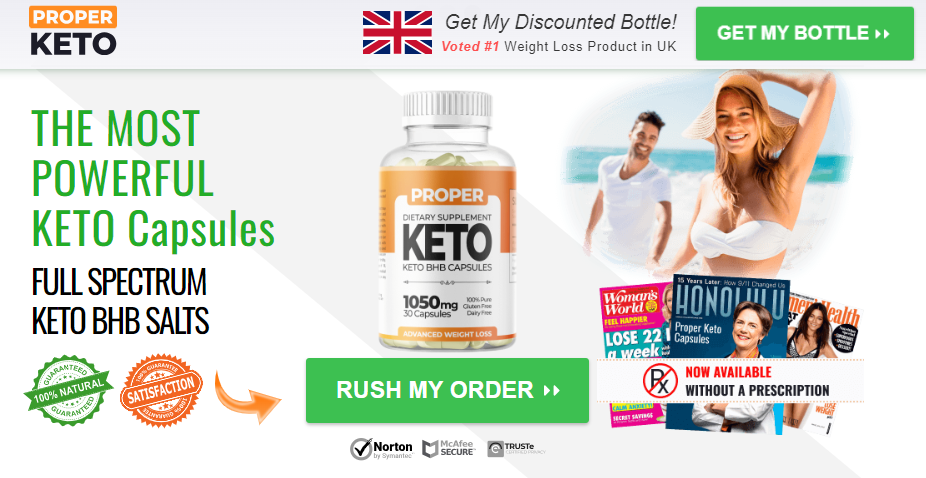 Proper Keto Capsules Dragons Den reviews