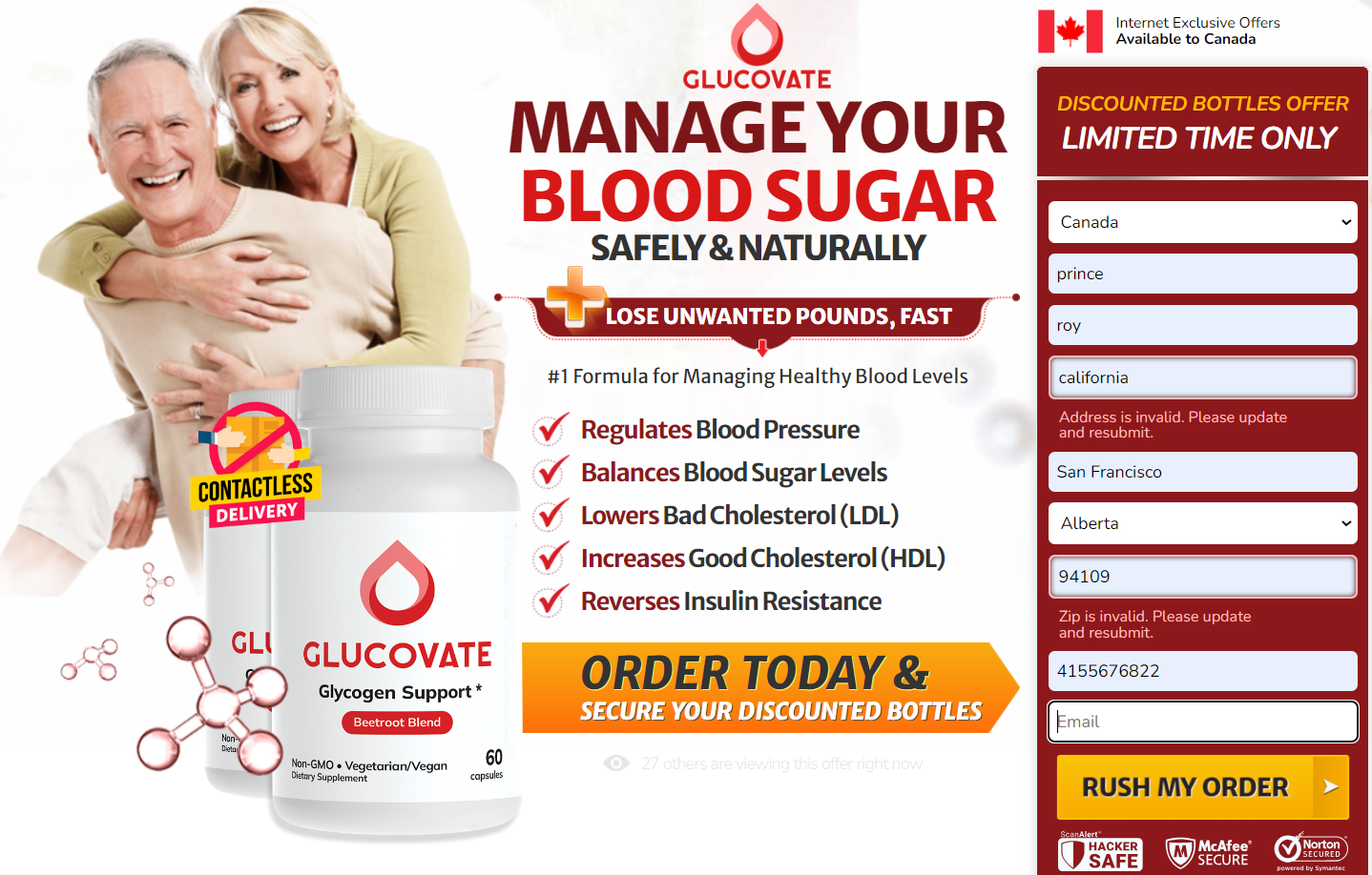 Glucovate Blood Sugar Canada