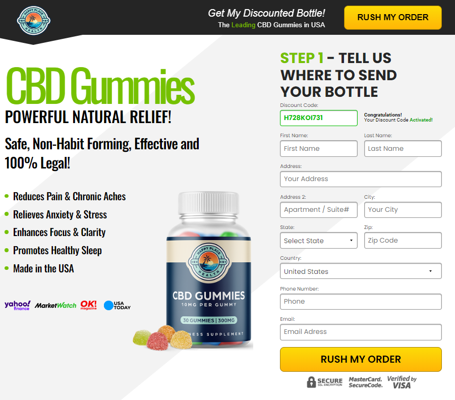 Happy Hemp CBD Gummies Reviews