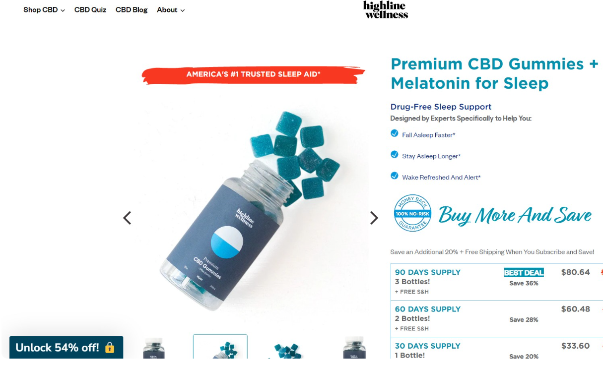 Highline Wellness CBD Gummies Reviews