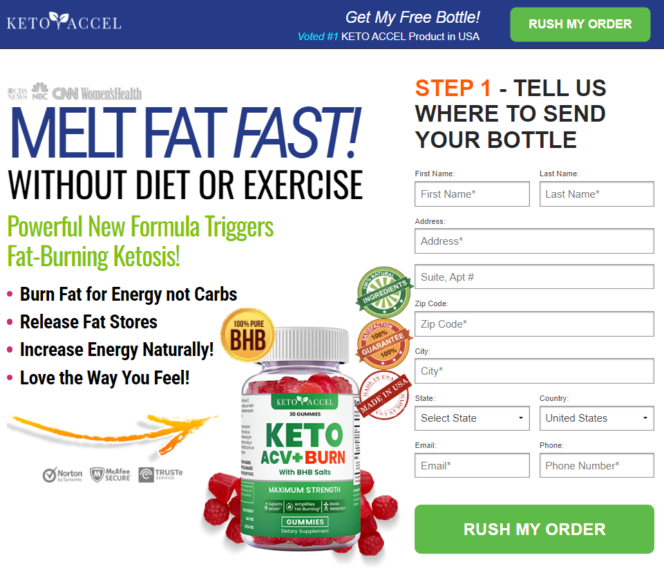 Keto Accel Gummies Reviews