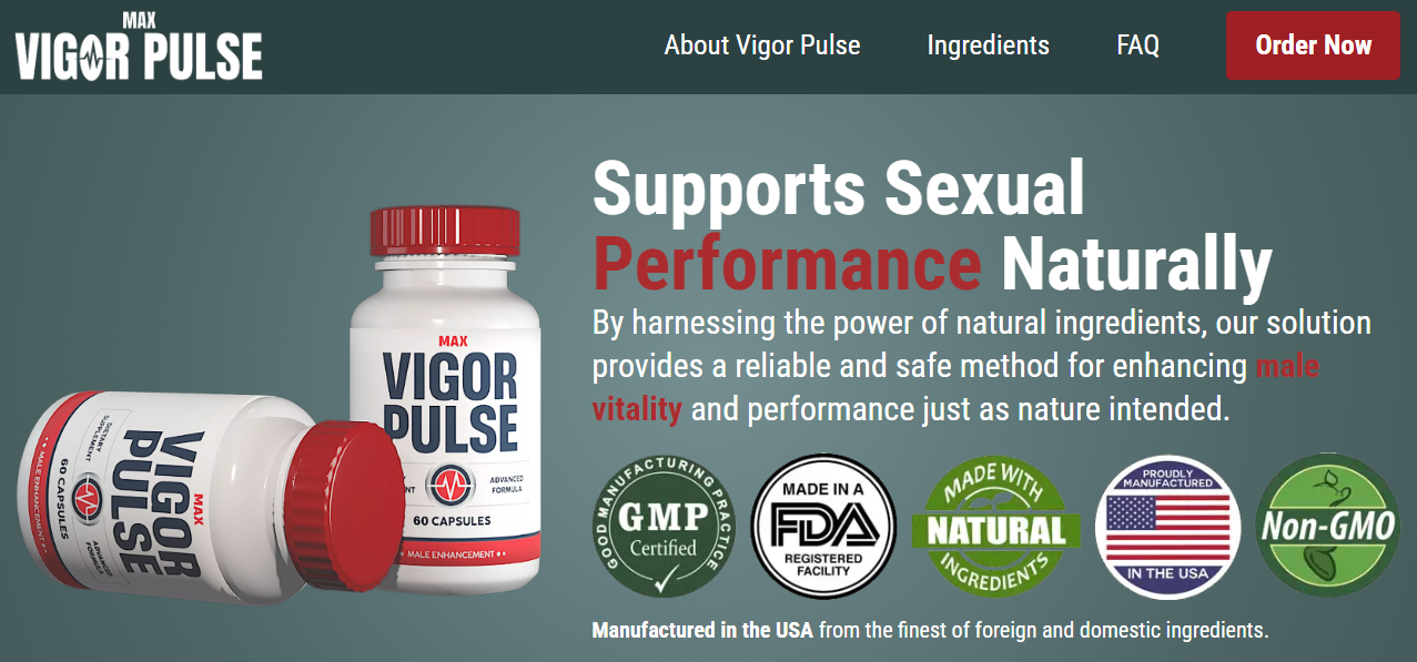 Max Vigor Pulse official website