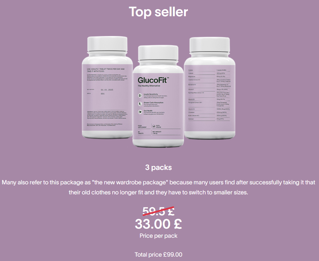 GlucoFit Reviews UK