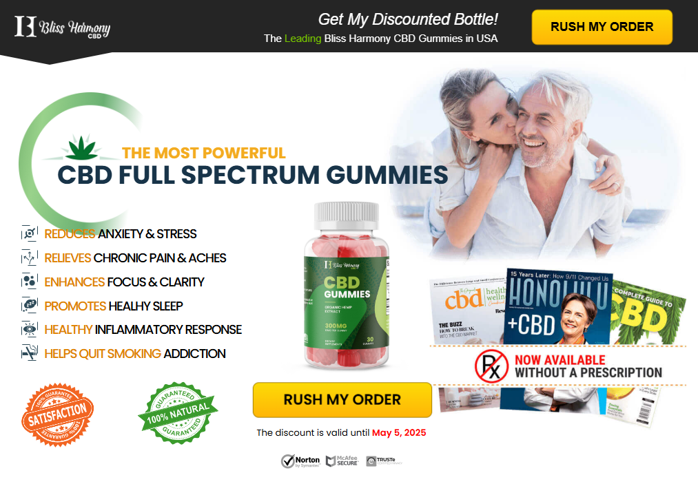 Bliss Harmony CBD Gummies