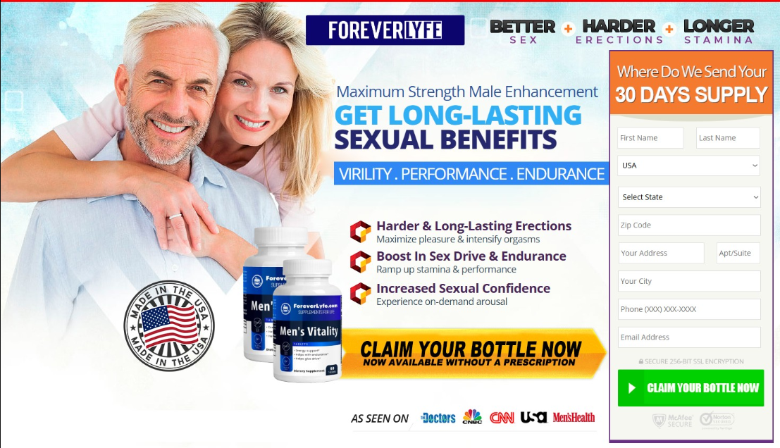 ForeverLyfe Men's Vitality