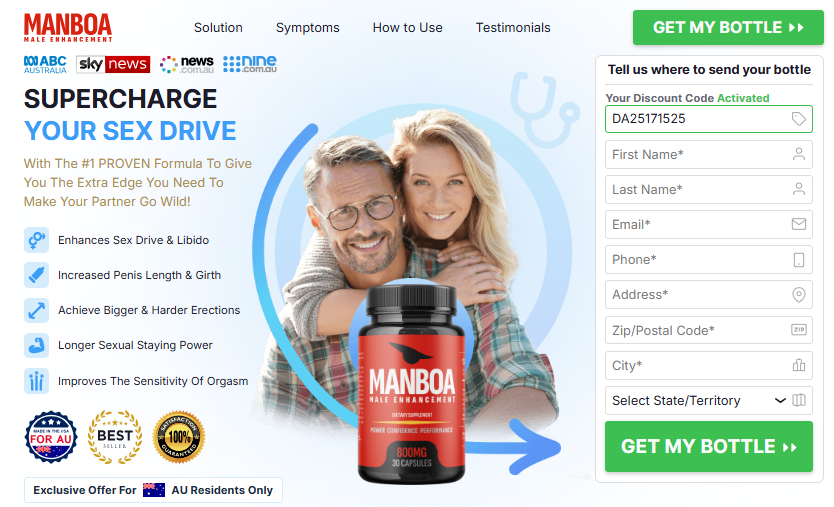 Manboa Male Enhancement Australia