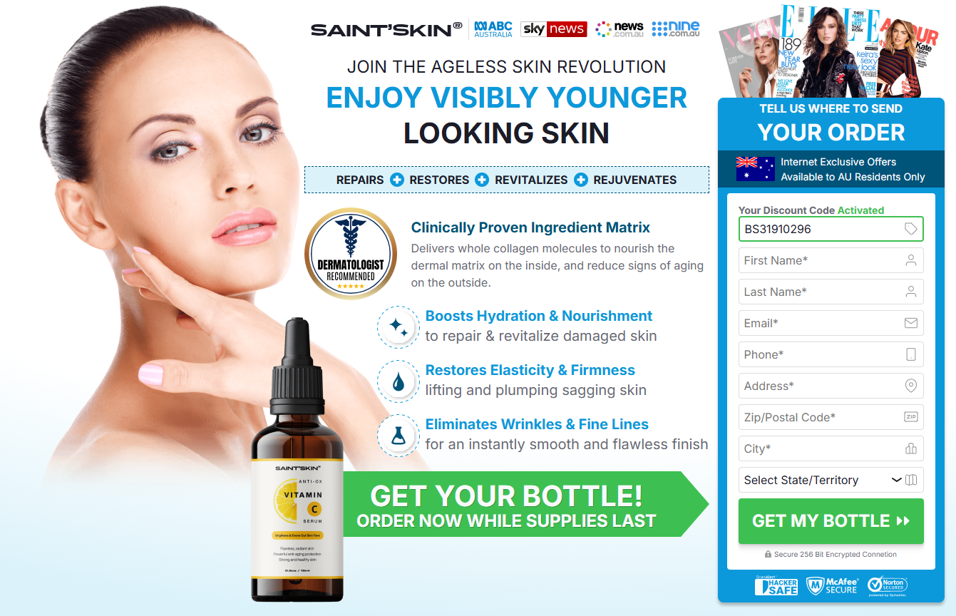 SAINT’SKIN Vitamin C Serum Canada/Australia