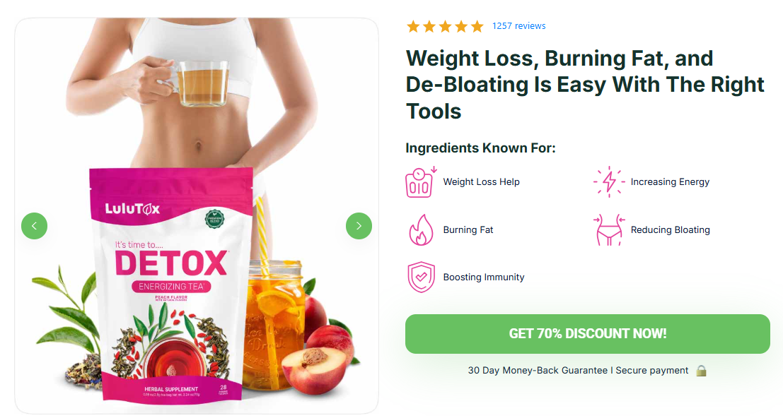 Lulutox Detox Tea