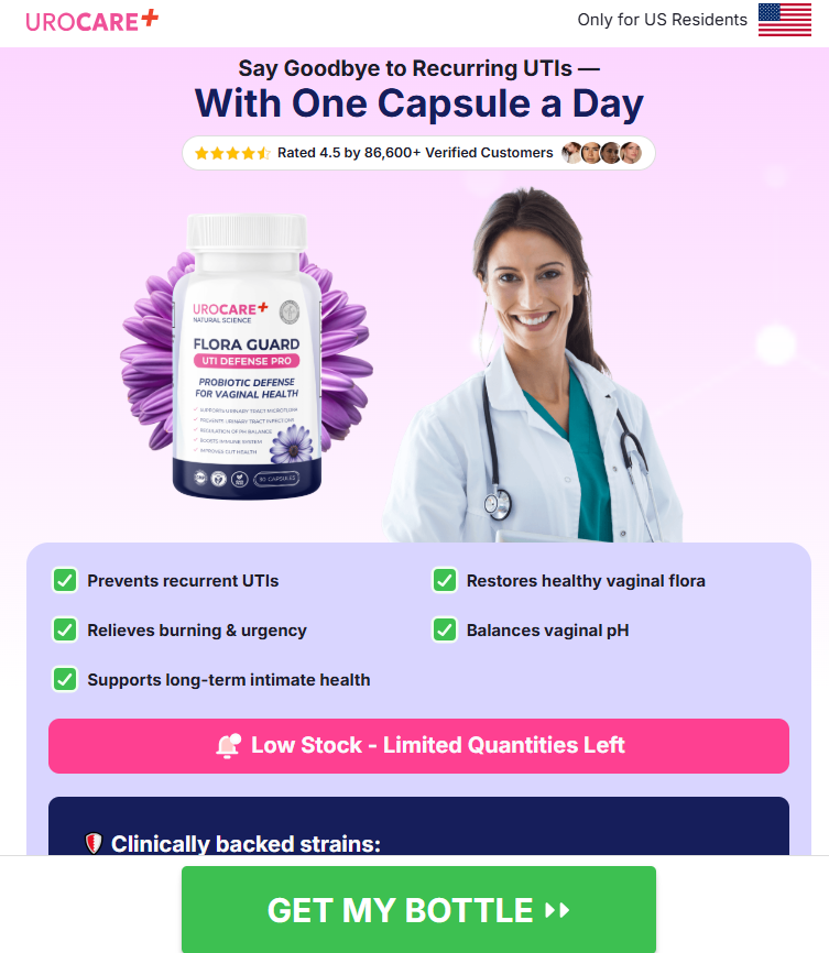Urocare FLORA GUARD Capsules how to order