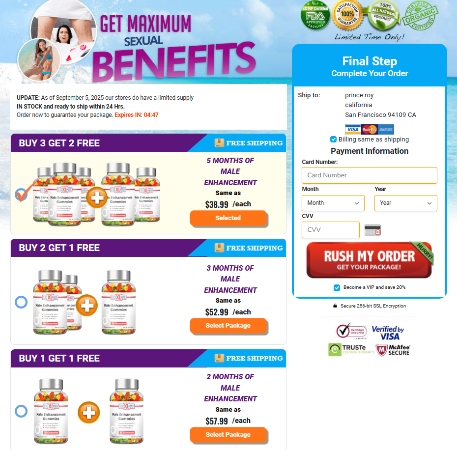 Max Boost XXL CA Male Enhancement Australia price