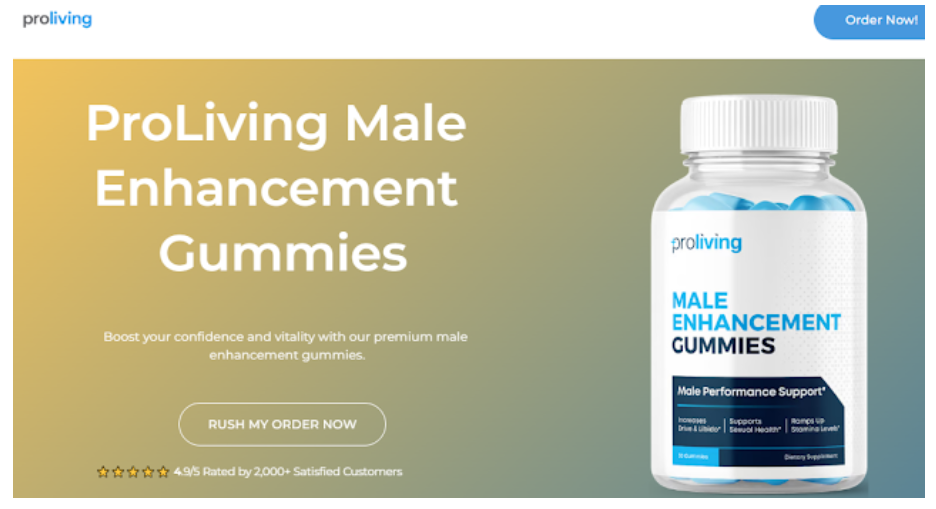 Proliving Male Enhancement Gummies