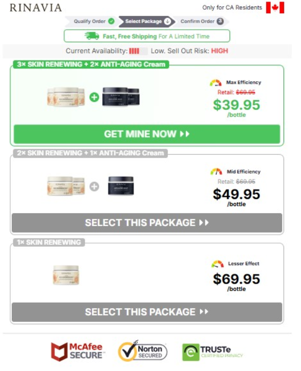 Rinavia Skin Renewing Day Cream Canada Price