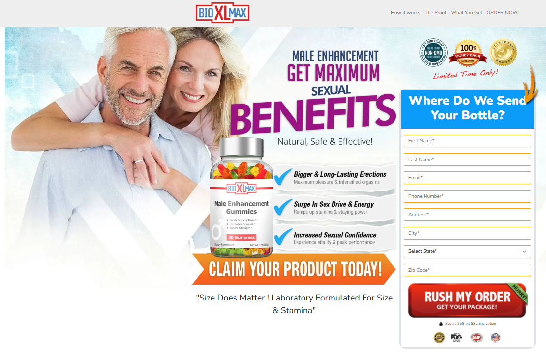 Bio XL Max Gummies Canada