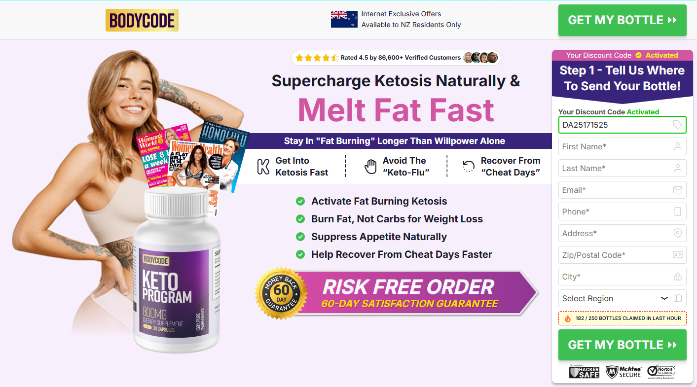 BodyCode KETO NZ