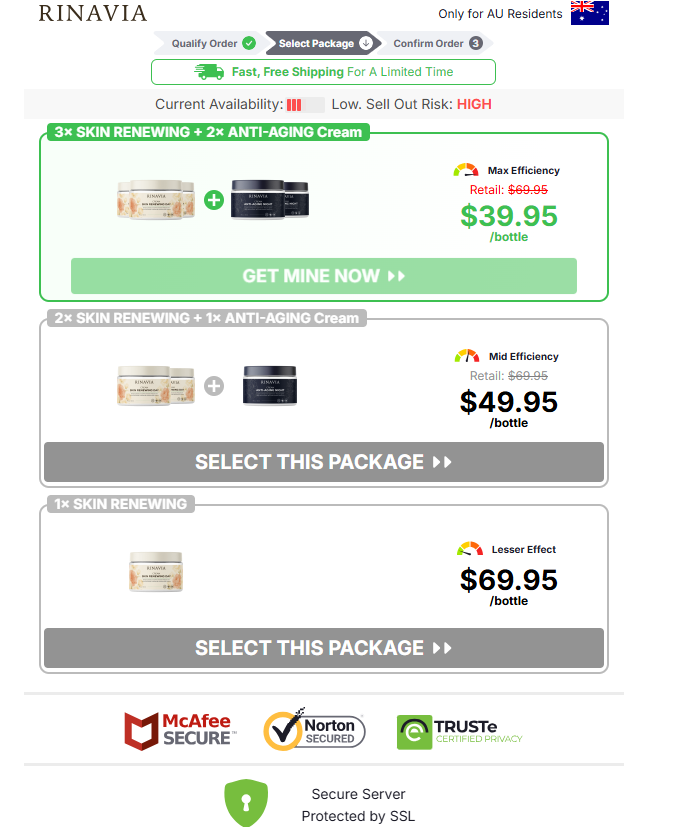 Rinavia Skin Renewing Day Cream Australia price
