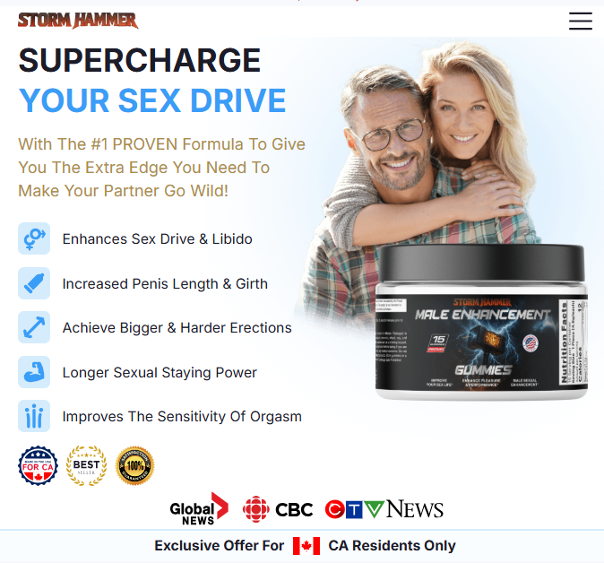 Storm Hammer ME Gummies Canada