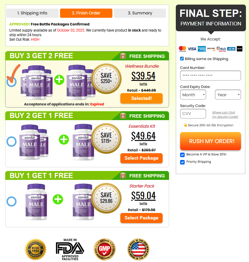 Zanari Male Enhancement Gummies Price Reviews