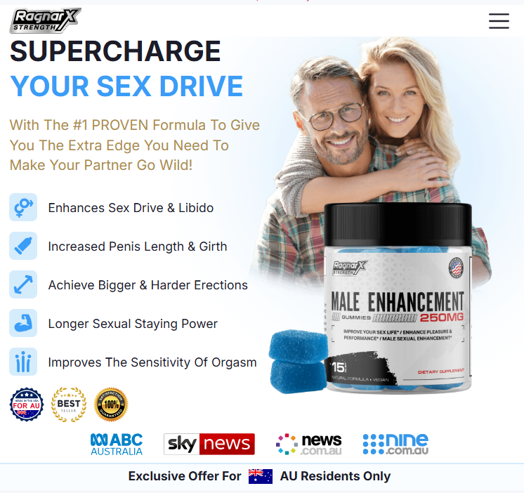 RagnarX ME Gummies Australia
