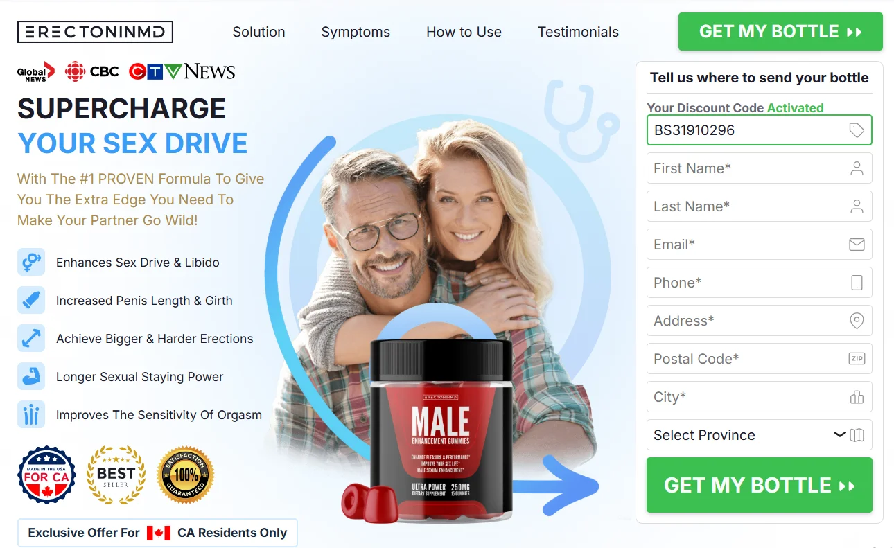 ErectoninMD ME Canada REVIEWS