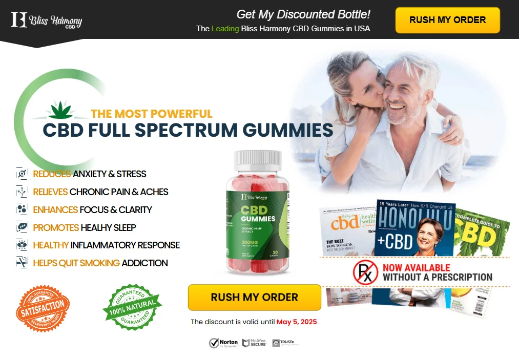 Bliss Harmony CBD Gummies